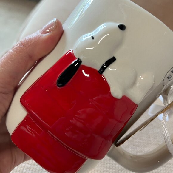 Snoopy - Peanuts by‎  Rae Dunn "Home Sweet Home" Mug (new) (mug/x) - Picture 1 of 7